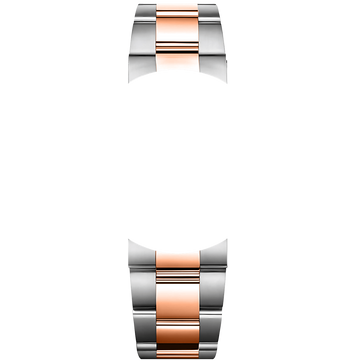 Bracelet Oyster Or Rose et Argent