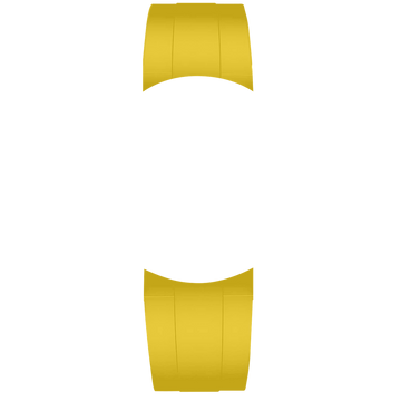 Bracelet Caoutchouc Jaune
