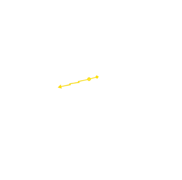 Trotteuse Éclair Jaune